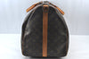 Authentic Louis Vuitton Monogram Keepall Bandouliere 55 M41414 Boston Bag K7805