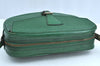 Authentic Louis Vuitton Epi Jeune Fille Shoulder Cross Bag Green M52154 LV K7807