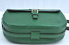 Authentic Louis Vuitton Epi Jeune Fille Shoulder Cross Bag Green M52154 LV K7807