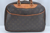 Authentic Louis Vuitton Monogram Deauville Hand Bag M47270 LV K7811