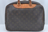 Authentic Louis Vuitton Monogram Deauville Hand Bag M47270 LV K7811