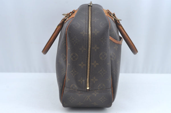 Authentic Louis Vuitton Monogram Deauville Hand Bag M47270 LV K7811
