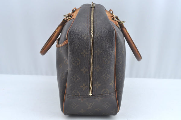 Authentic Louis Vuitton Monogram Deauville Hand Bag M47270 LV K7811