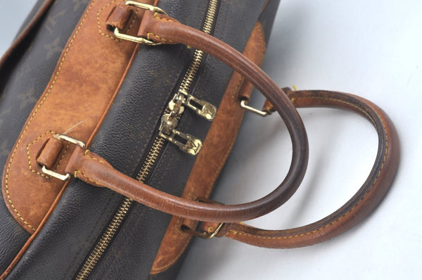 Authentic Louis Vuitton Monogram Deauville Hand Bag M47270 LV K7811