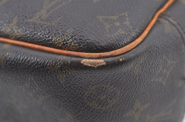 Authentic Louis Vuitton Monogram Deauville Hand Bag M47270 LV K7811