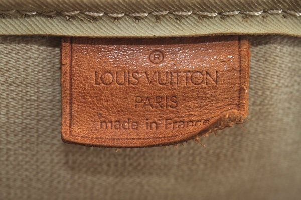 Authentic Louis Vuitton Monogram Deauville Hand Bag M47270 LV K7811