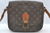 Authentic Louis Vuitton Monogram Saint Cloud GM M51242 Shoulder Cross Bag K7842