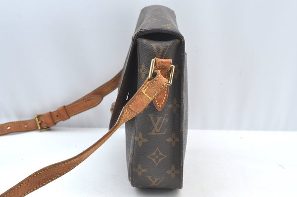 Authentic Louis Vuitton Monogram Saint Cloud GM M51242 Shoulder Cross Bag K7842