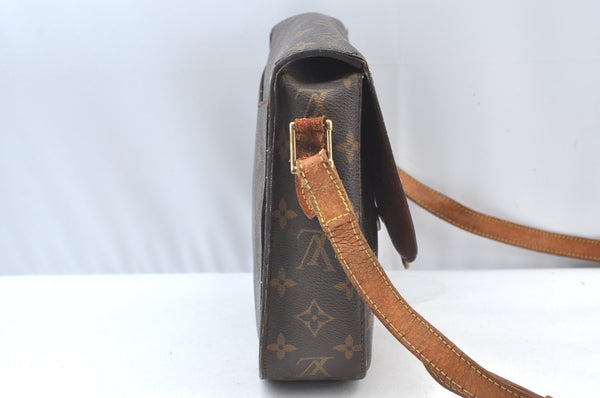 Authentic Louis Vuitton Monogram Saint Cloud GM M51242 Shoulder Cross Bag K7842