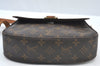 Authentic Louis Vuitton Monogram Saint Cloud GM M51242 Shoulder Cross Bag K7842