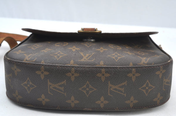 Authentic Louis Vuitton Monogram Saint Cloud GM M51242 Shoulder Cross Bag K7842