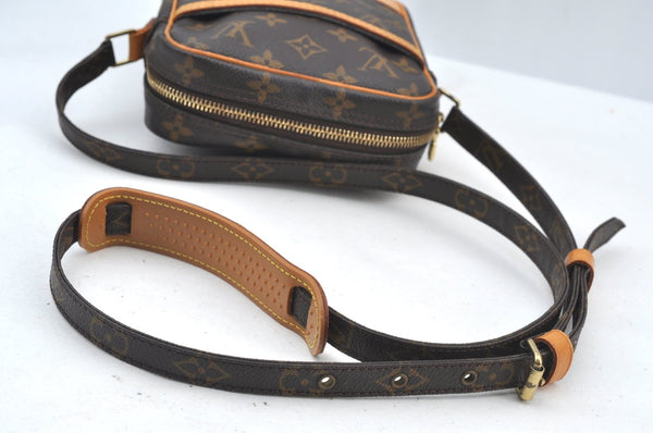 Authentic Louis Vuitton Monogram Danube Shoulder Cross Body Bag M45266 LV K7843