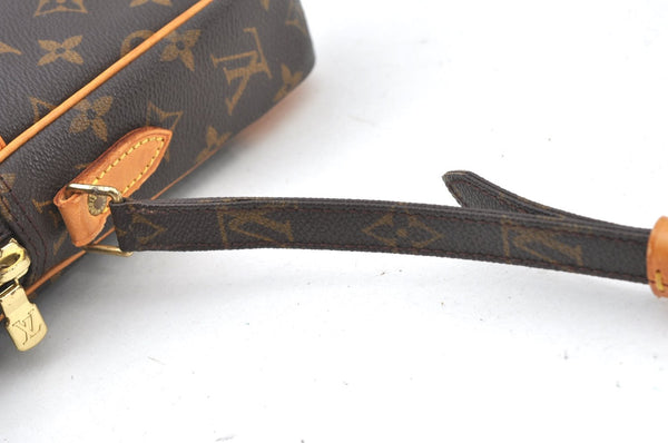 Authentic Louis Vuitton Monogram Danube Shoulder Cross Body Bag M45266 LV K7843