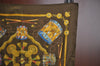 Authentic HERMES Carre 90 Scarf "LES TAMBOURS" Silk Brown K7851