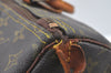 Authentic Louis Vuitton Monogram Speedy 35 Hand Boston Bag M41524 LV K7856