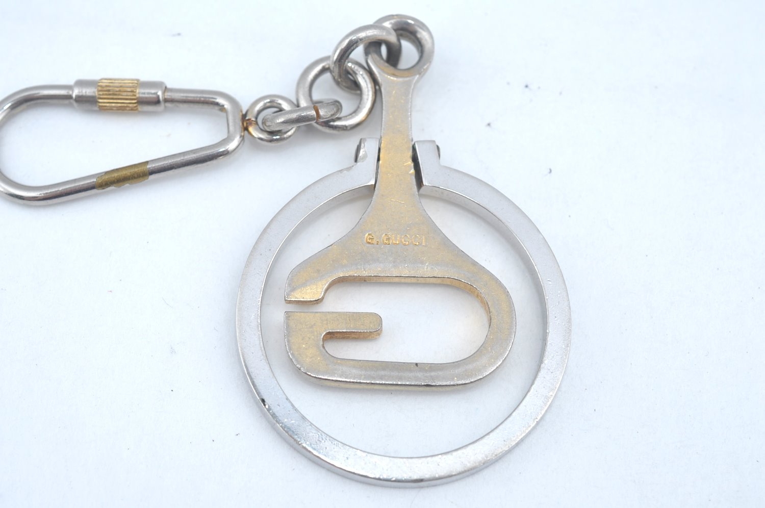 Authentic GUCCI Vintage Key Charm Silver K7877