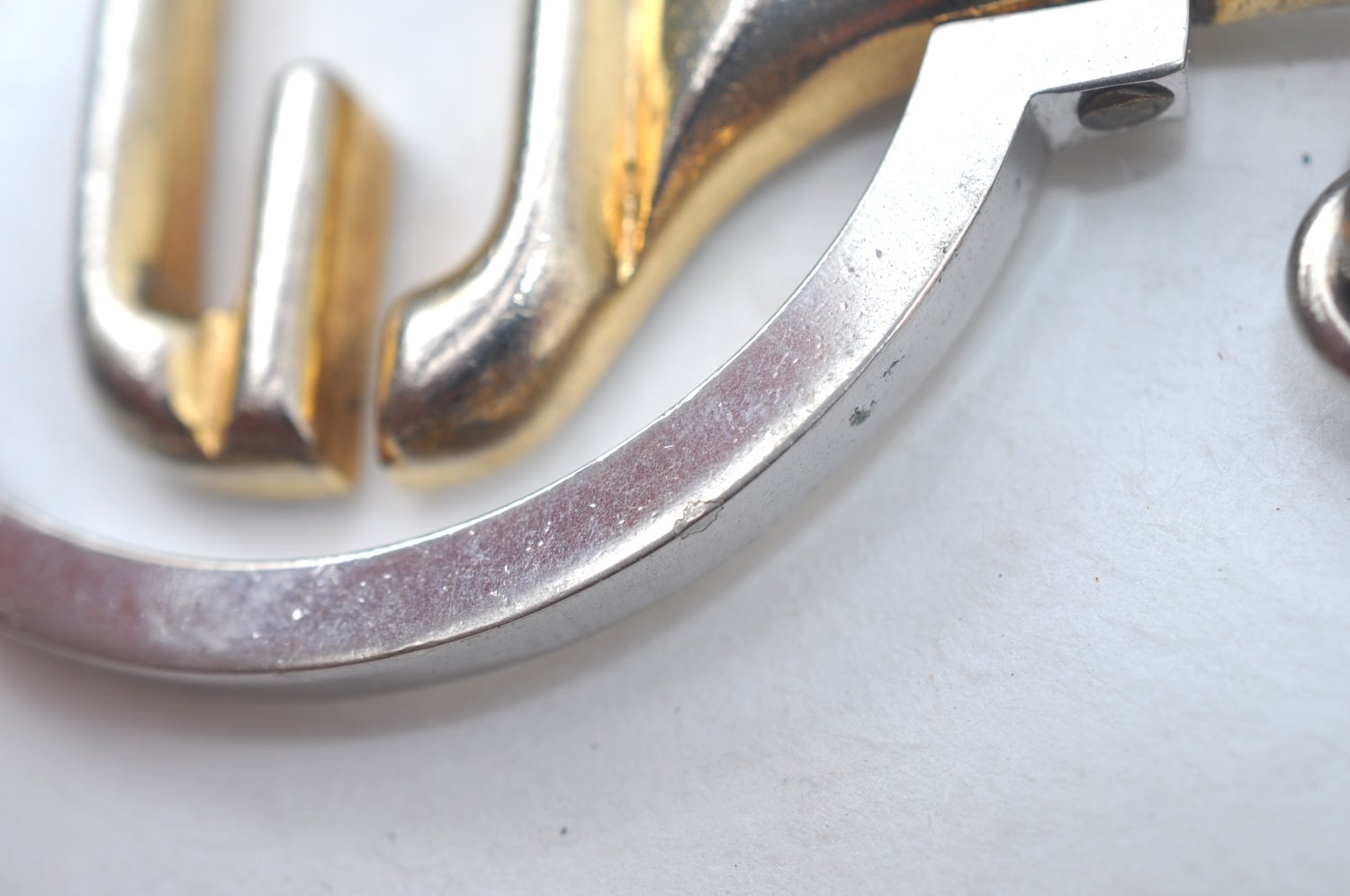 Authentic GUCCI Vintage Key Charm Silver K7877