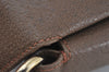 Authentic GUCCI Vintage Shoulder Hand Bag Purse Leather Brown K7878