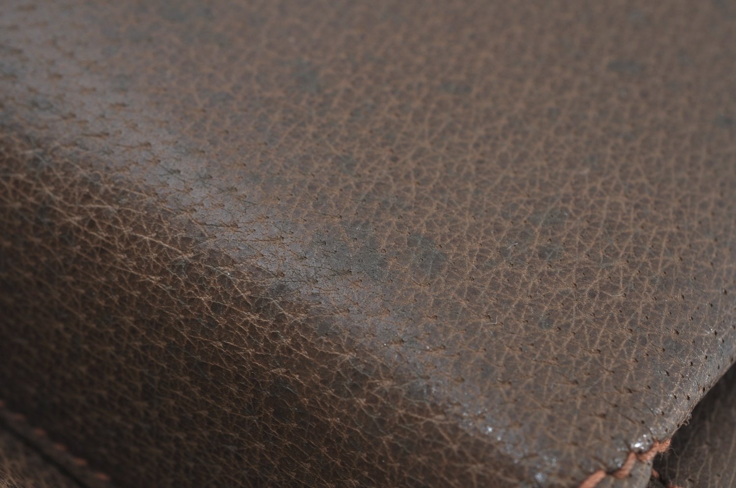 Authentic GUCCI Vintage Shoulder Hand Bag Purse Leather Brown K7878