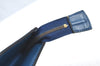 Authentic Louis Vuitton Epi Trousse Crete Clutch Bag Blue M48405 LV K7879