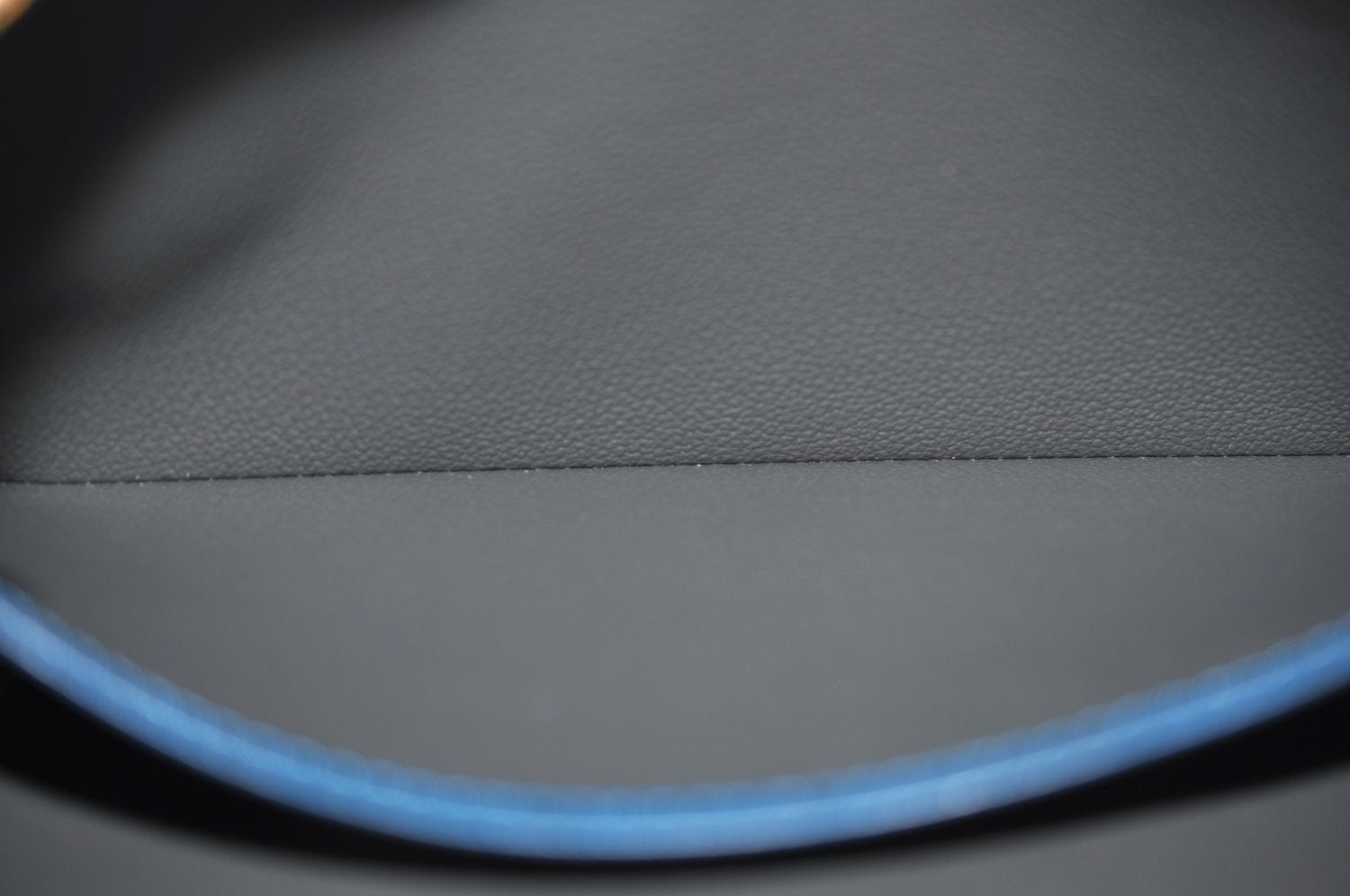 Authentic Louis Vuitton Epi Trousse Crete Clutch Bag Blue M48405 LV K7879