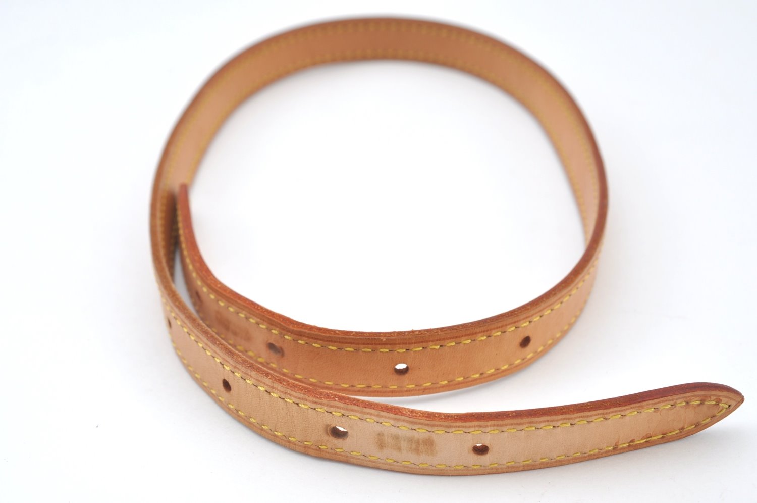 Authentic Louis Vuitton Leather Shoulder Strap For Bucket PM 27.6