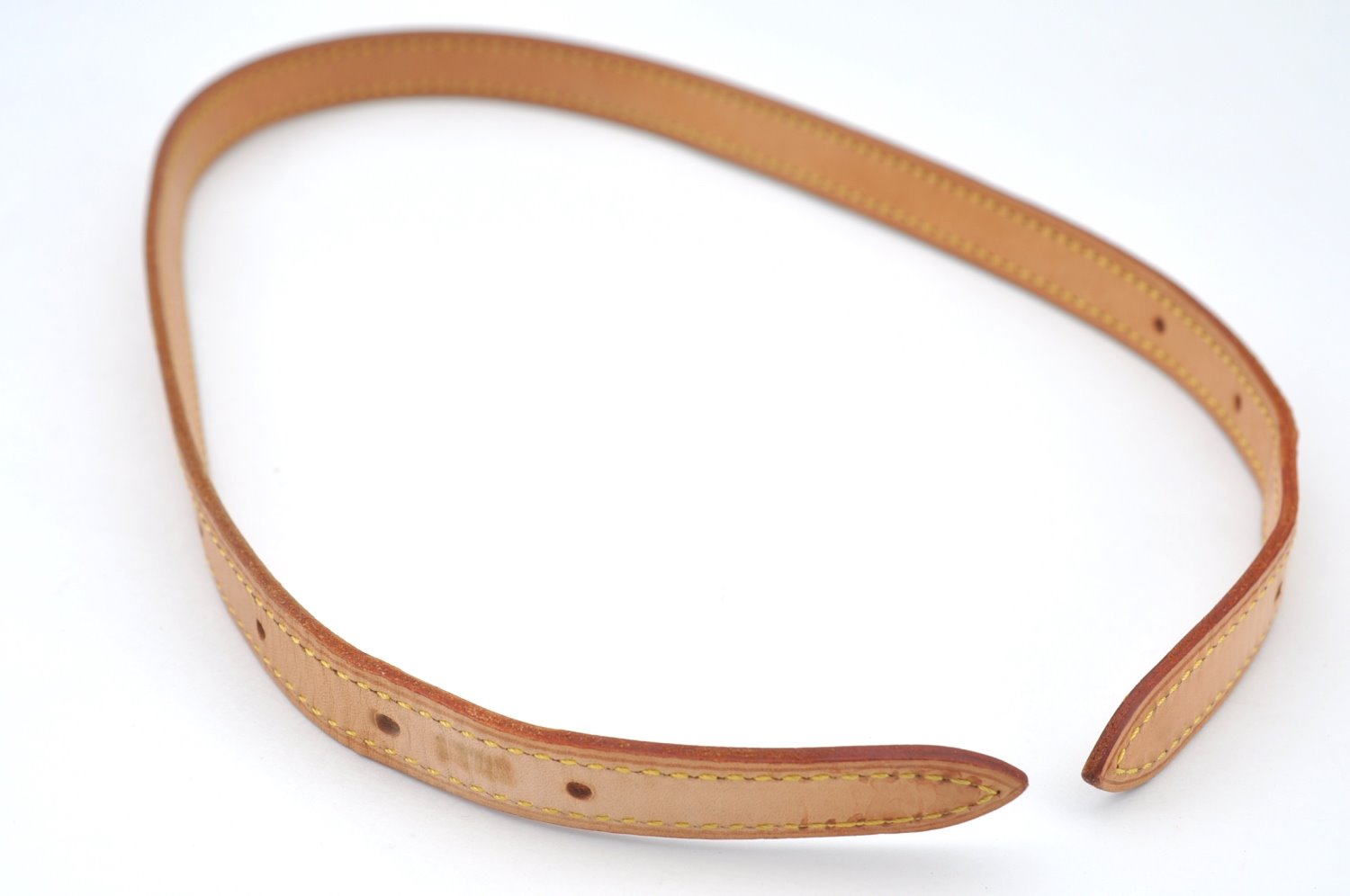 Authentic Louis Vuitton Leather Shoulder Strap For Bucket PM 27.6