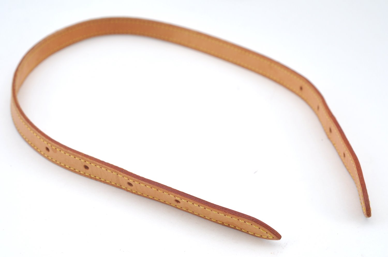 Authentic Louis Vuitton Leather Shoulder Strap For Bucket PM 27.6