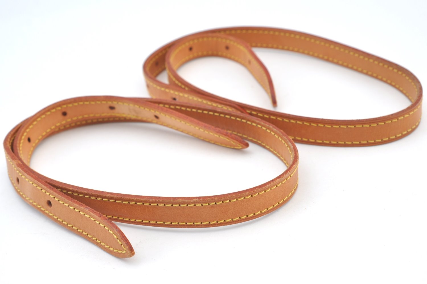 Authentic Louis Vuitton Leather Shoulder Strap For Bucket PM 27.6
