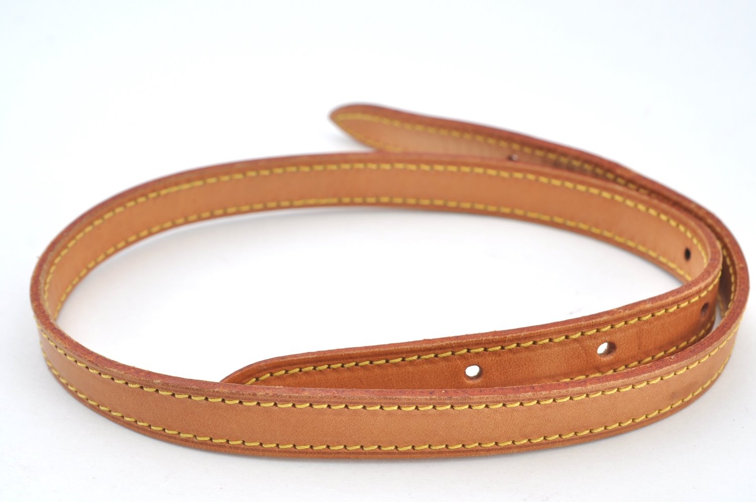 Authentic Louis Vuitton Leather Shoulder Strap For Bucket PM 27.6