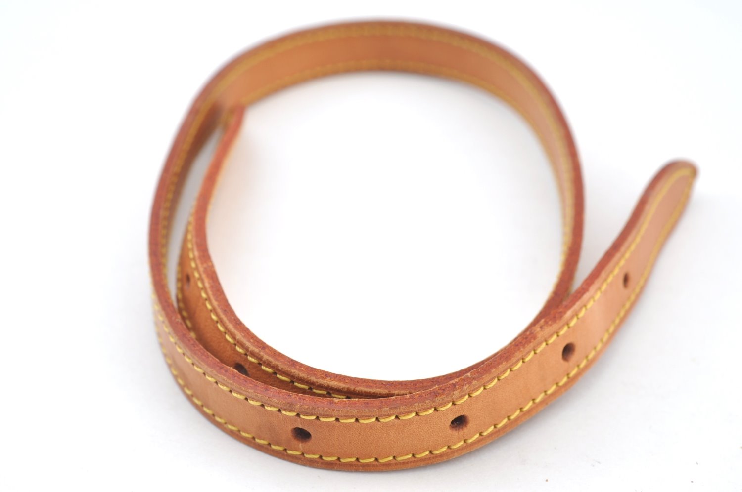 Authentic Louis Vuitton Leather Shoulder Strap For Bucket PM 27.6