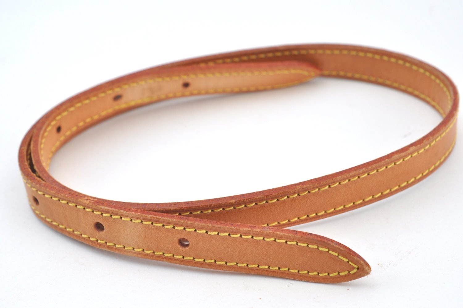 Authentic Louis Vuitton Leather Shoulder Strap For Bucket PM 27.6