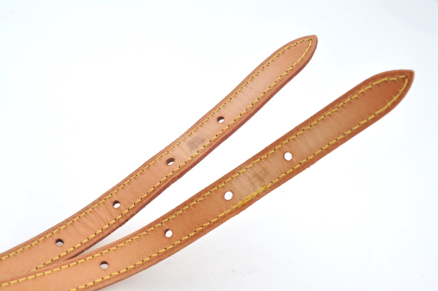 Authentic Louis Vuitton Leather Shoulder Strap For Bucket PM 27.6