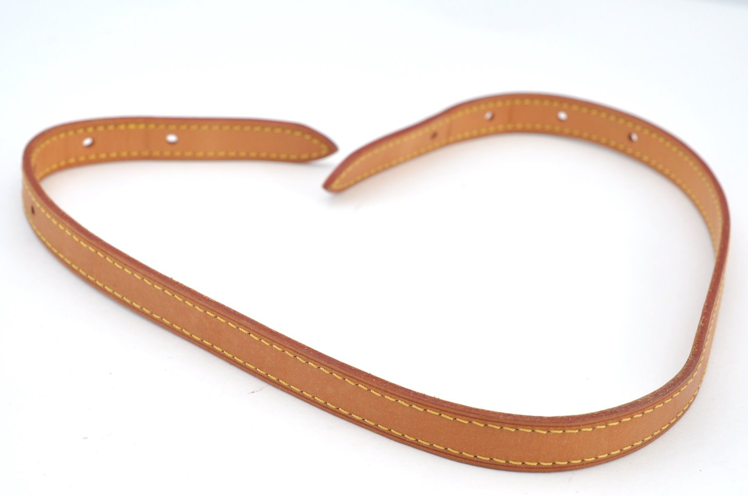 Authentic Louis Vuitton Leather Shoulder Strap For Bucket PM 27.6