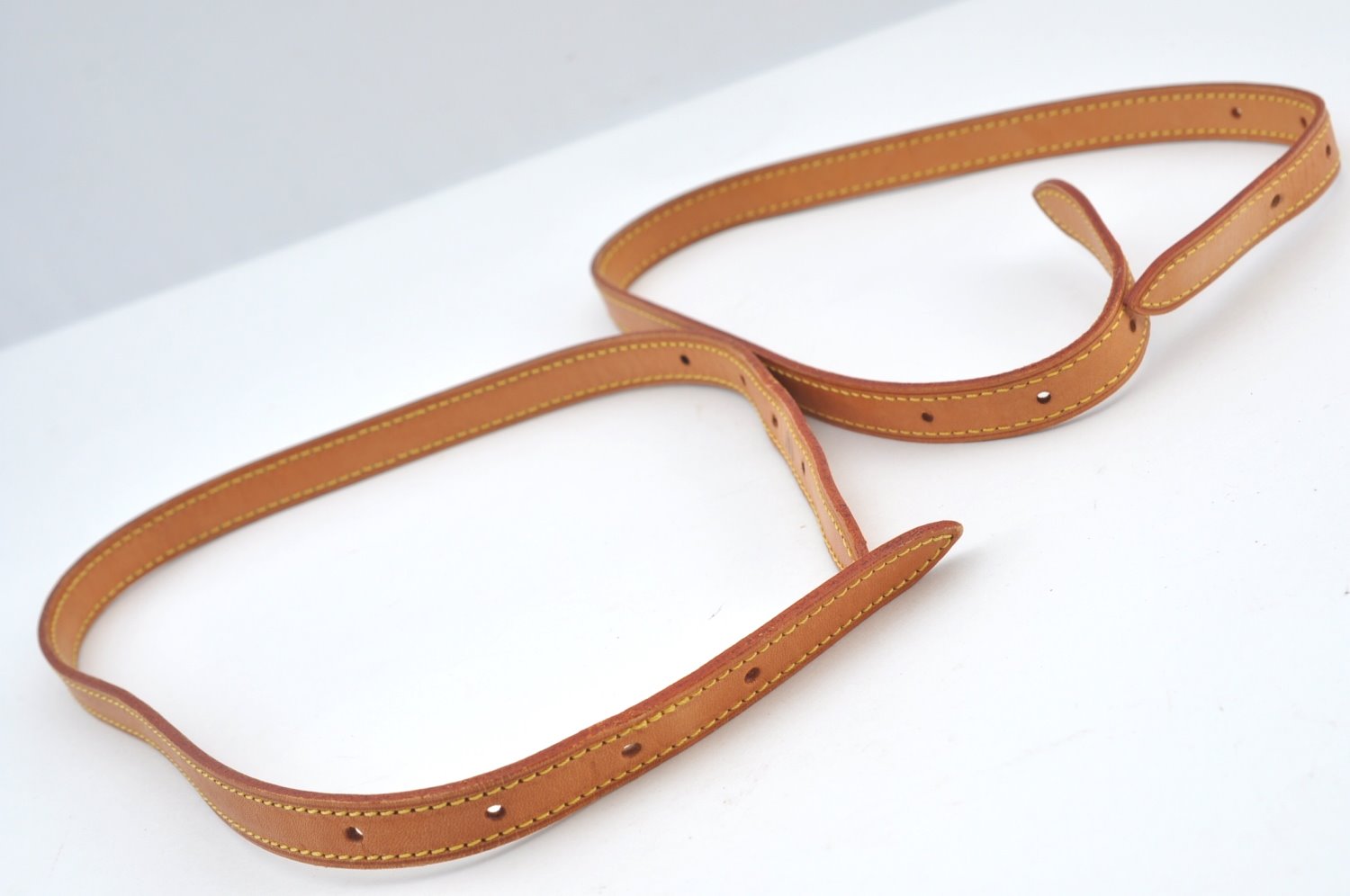Authentic Louis Vuitton Leather Shoulder Strap For Bucket PM 27.6