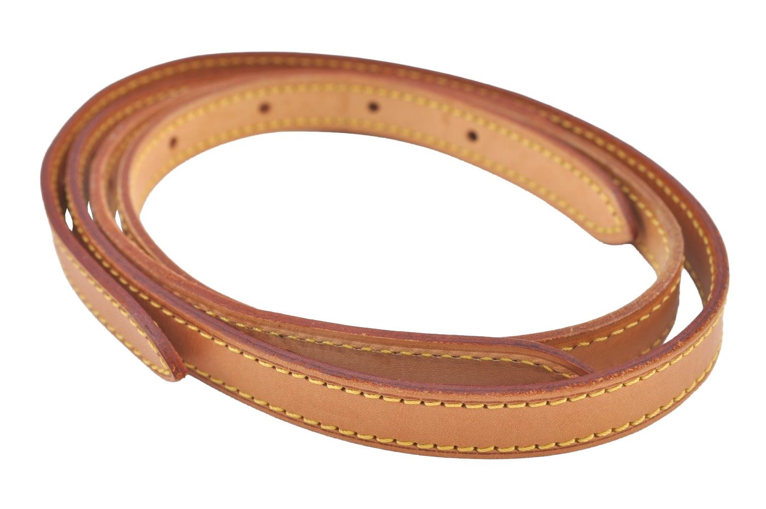 Authentic Louis Vuitton Leather Shoulder Strap For Bucket PM 27.6