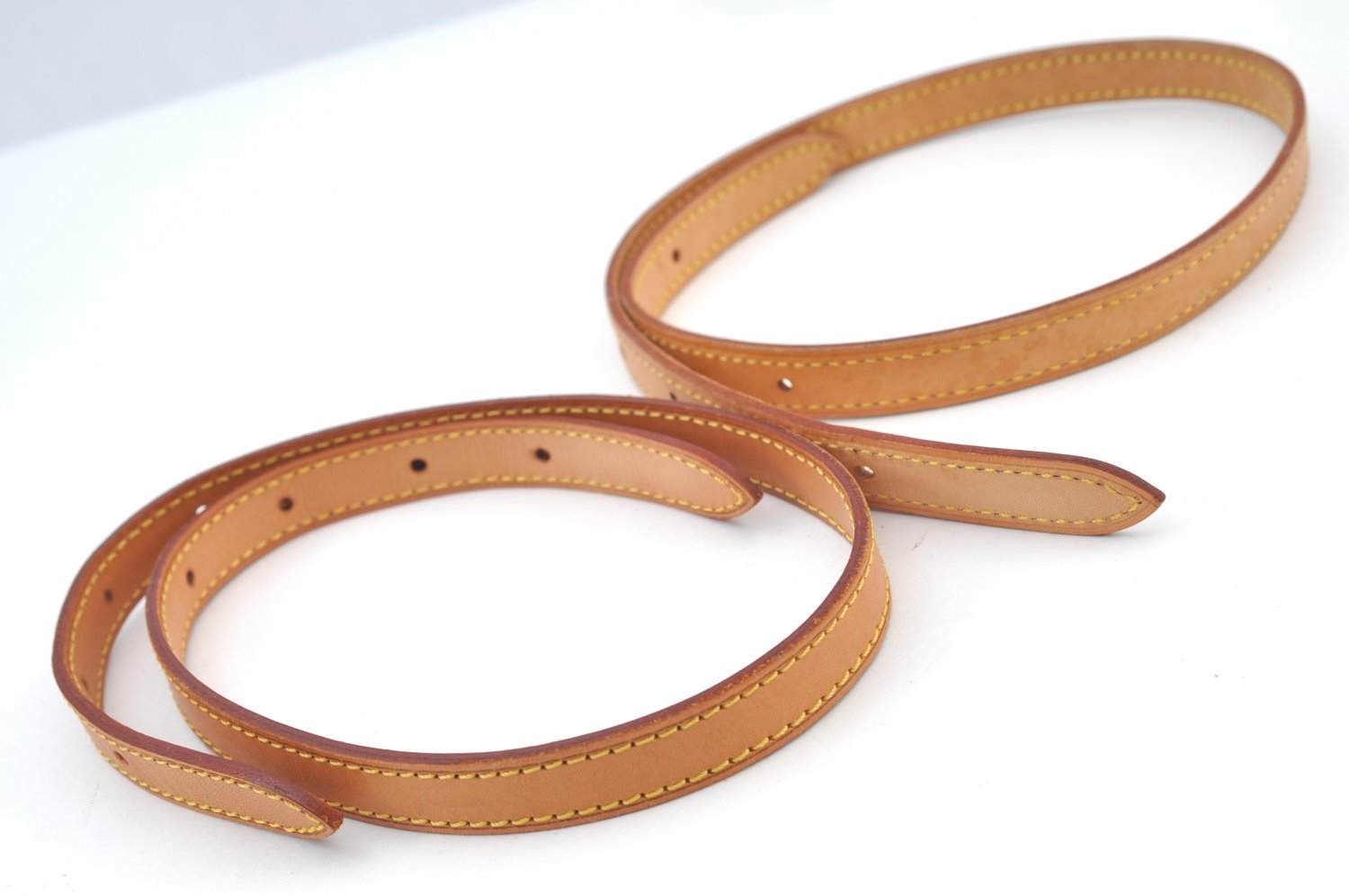 Authentic Louis Vuitton Leather Shoulder Strap For Bucket PM 27.6