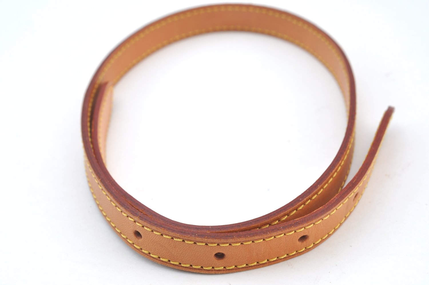 Authentic Louis Vuitton Leather Shoulder Strap For Bucket PM 27.6