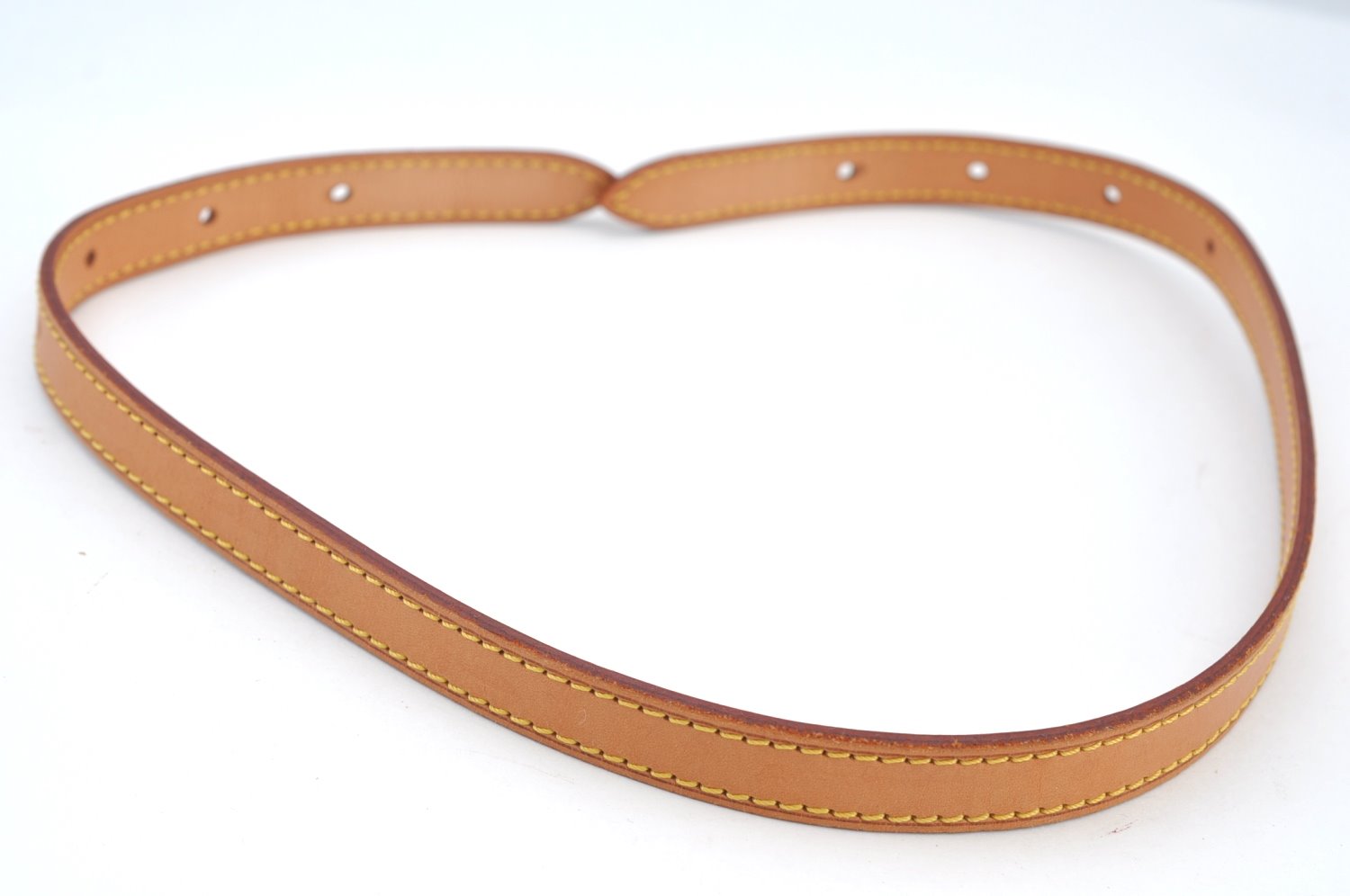 Authentic Louis Vuitton Leather Shoulder Strap For Bucket PM 27.6
