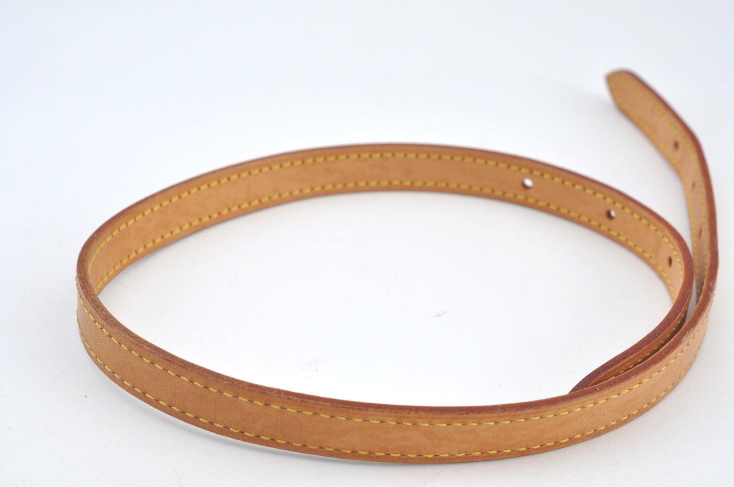 Authentic Louis Vuitton Leather Shoulder Strap For Bucket PM 27.6