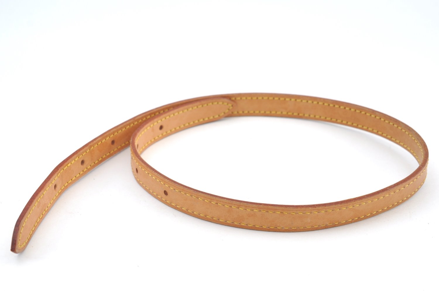 Authentic Louis Vuitton Leather Shoulder Strap For Bucket PM 27.6