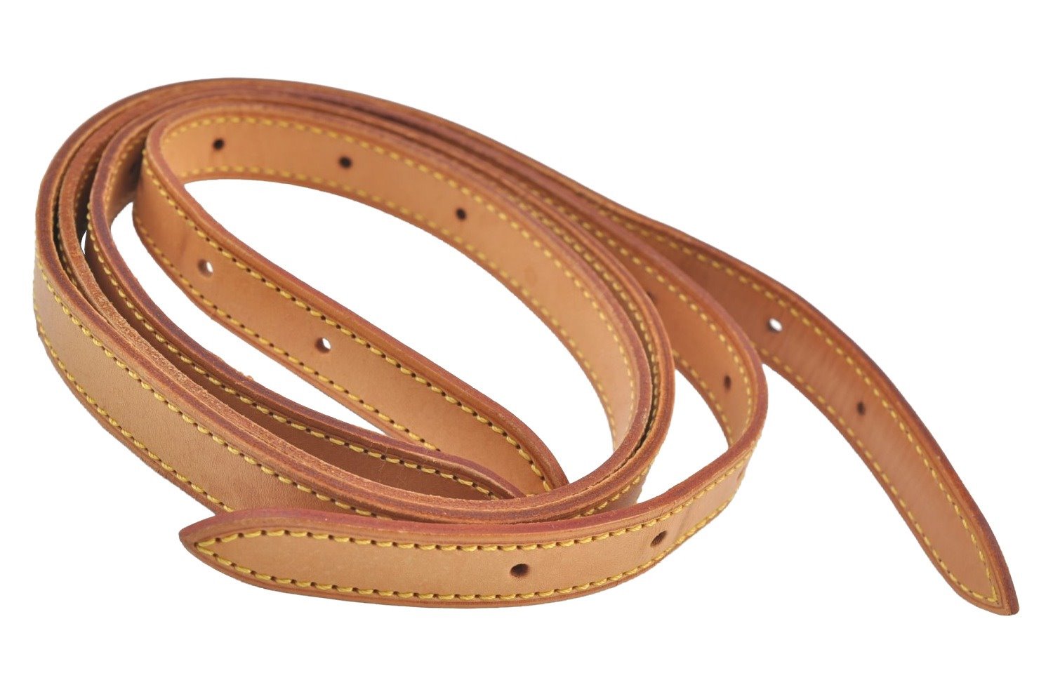 Authentic Louis Vuitton Leather Shoulder Strap For Bucket GM 31.9