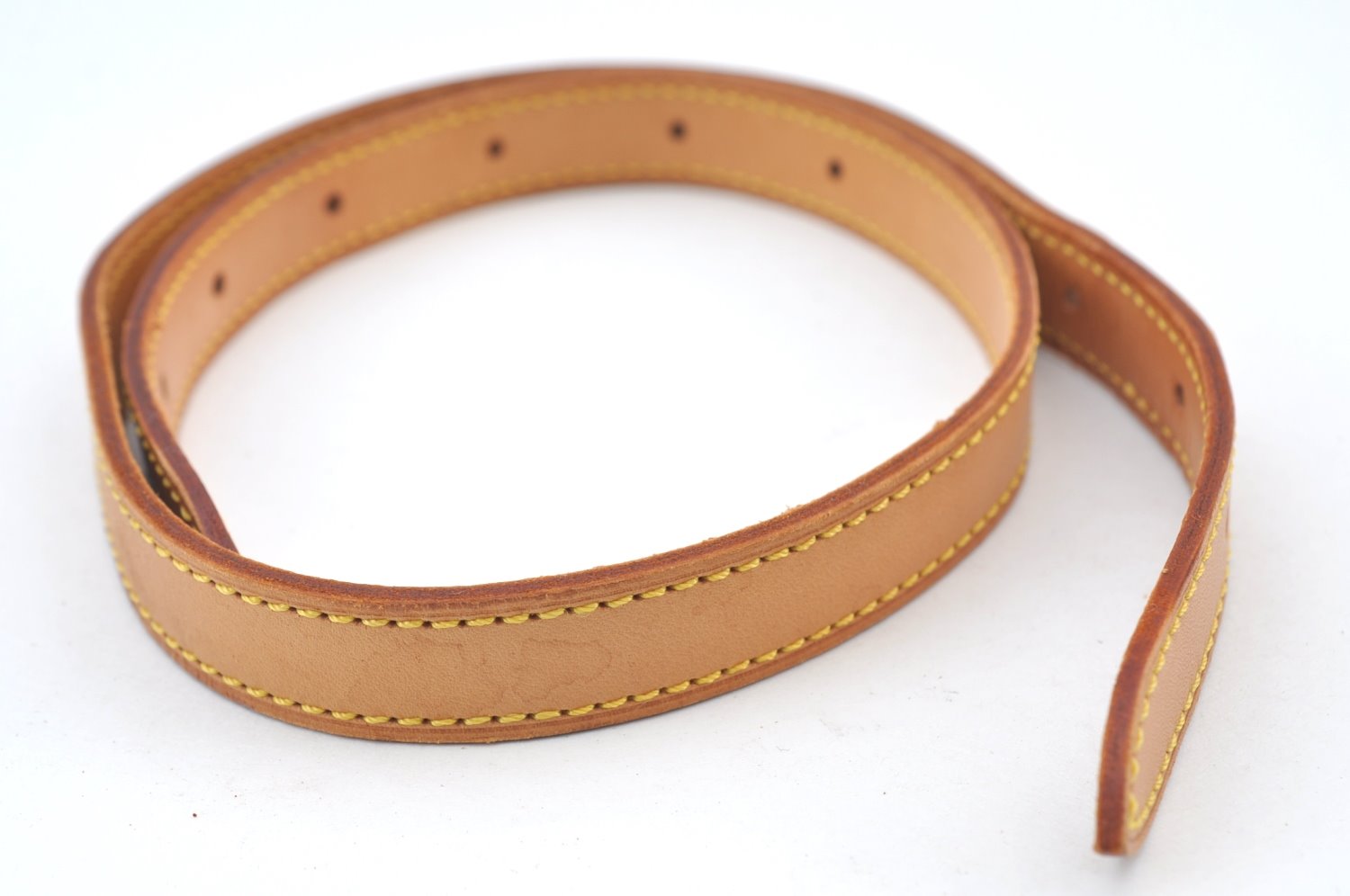 Authentic Louis Vuitton Leather Shoulder Strap For Bucket GM 31.9