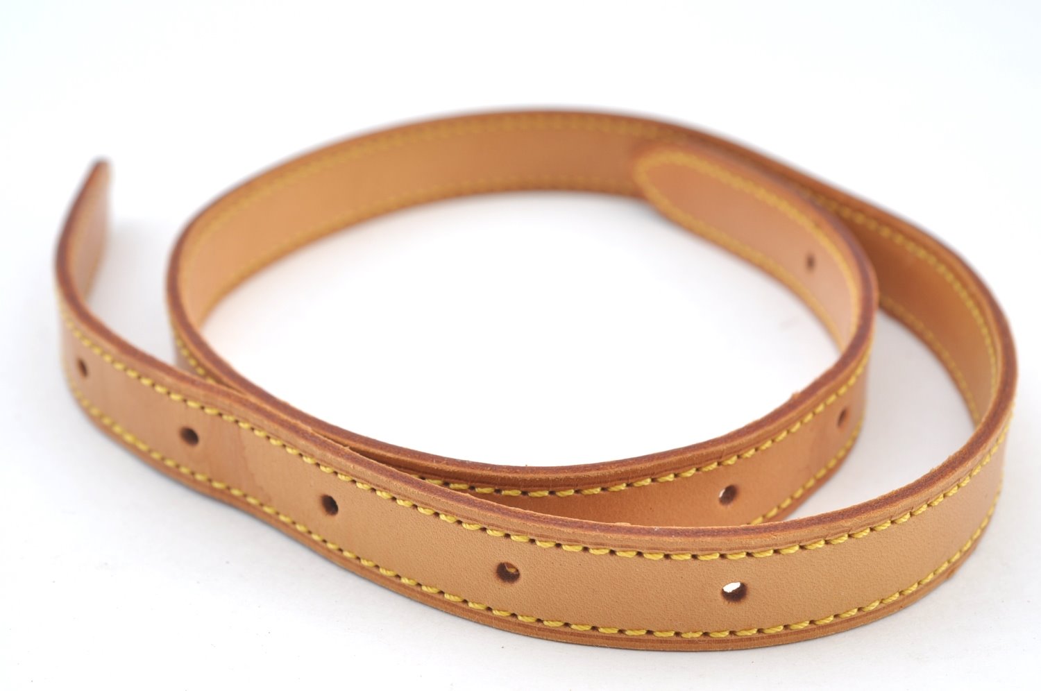 Authentic Louis Vuitton Leather Shoulder Strap For Bucket GM 31.9