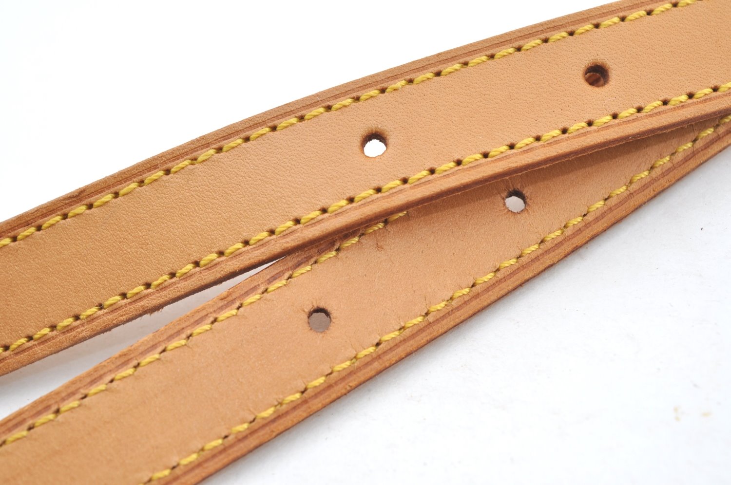 Authentic Louis Vuitton Leather Shoulder Strap For Bucket GM 31.9