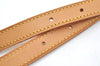 Authentic Louis Vuitton Leather Shoulder Strap For Bucket GM 31.9" Beige K7884