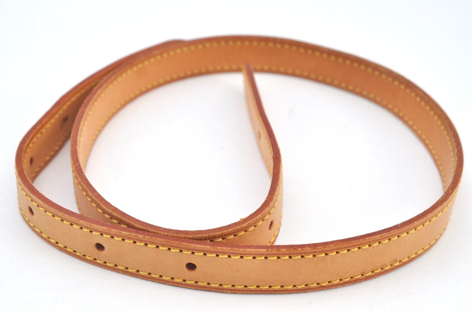 Authentic Louis Vuitton Leather Shoulder Strap For Bucket GM 31.9