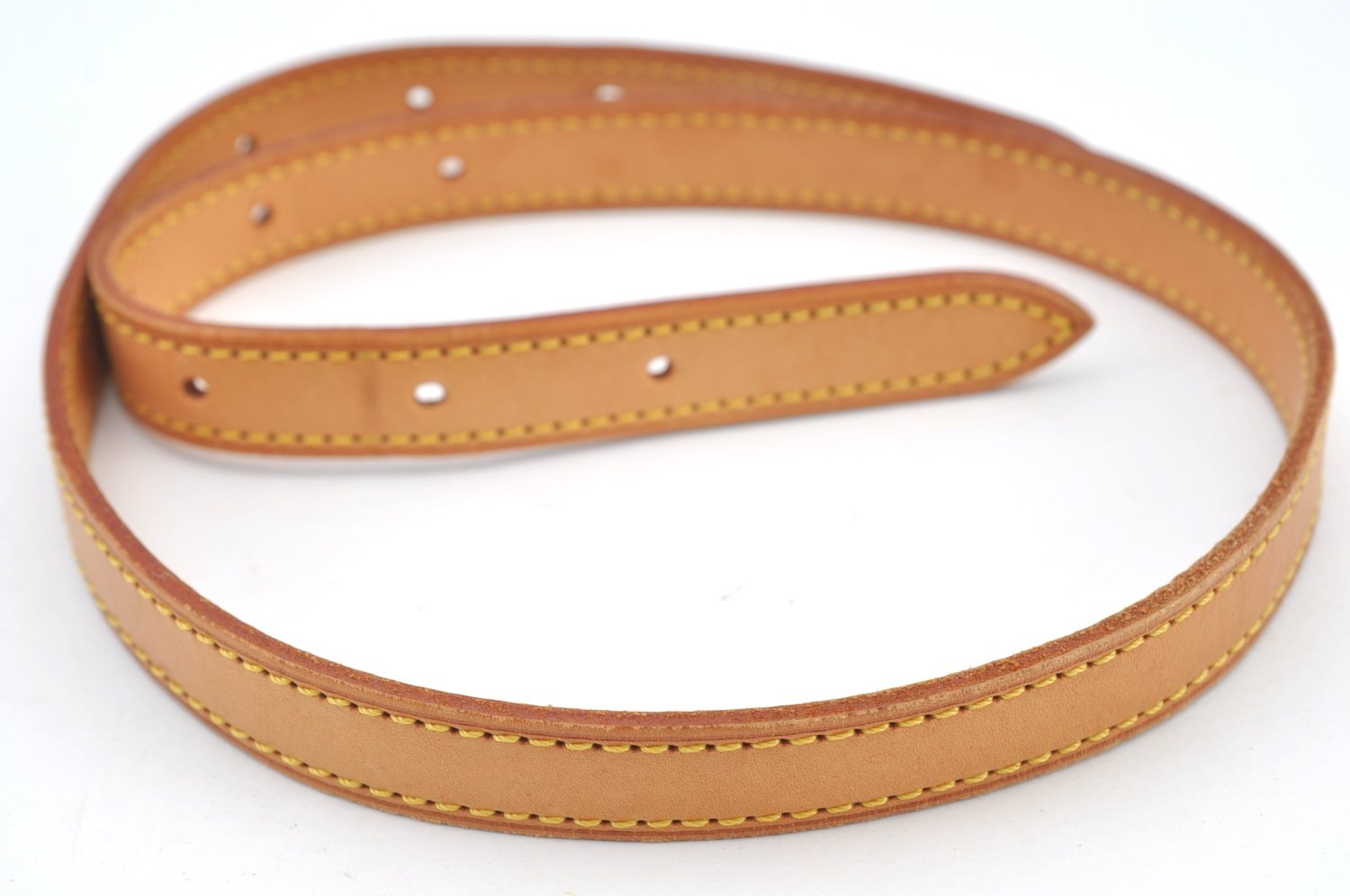 Authentic Louis Vuitton Leather Shoulder Strap For Bucket GM 31.9