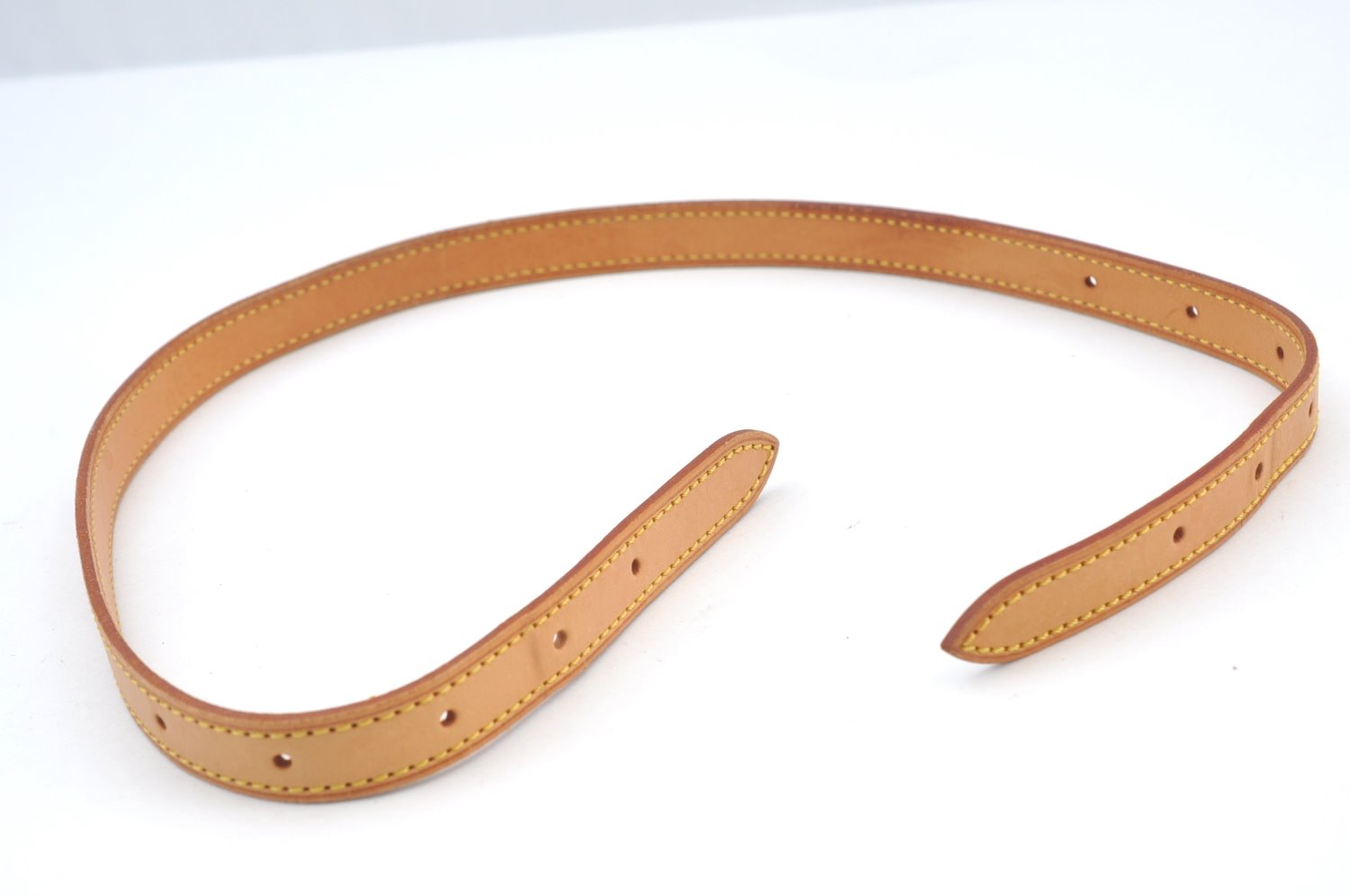 Authentic Louis Vuitton Leather Shoulder Strap For Bucket GM 31.9