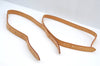 Authentic Louis Vuitton Leather Shoulder Strap For Bucket GM 31.9" Beige K7884